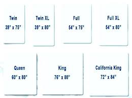 Standard Bed Sizes Us Jeffmap Info