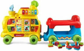 Product details of wooden alphabet train set abc kids train car toys 26 letters english letters baby early learning puzzle wooden toy. Vtech Sit To Stand Alphabet Train For Sale Ebay