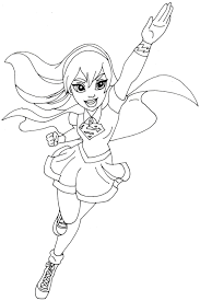 Feel free to print and color from the best 37+ dc comics coloring pages at getcolorings.com. Supergirl Dc Super Hero Girls Coloring Page Free Printable Coloring Pages For Kids