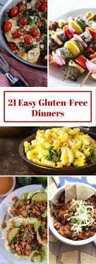 21 Easy Gluten Free Dinners Seasonal Cravings Gluten Free Dinner Gluten Free Dinner Easy Gluten Free Recipes For Dinner