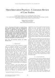 Selain itu, kenapa kita juga menerapkan metode tertentu dan bukan menerapkan metode yang lainnya. Pdf Open Innovation Practices A Literature Review Of Case Studies