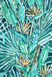 Tropical Birds Of Paradise Wallpaper Tropical Birds Of Paradise Barbarian By Barbra Ignatiev Bold Colorful Art Animal Print Wallpaper Floral Art Art