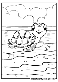 Keep your kids busy doing something fun and creative by printing out free coloring pages. Turtle Coloring Pages Updated 2021