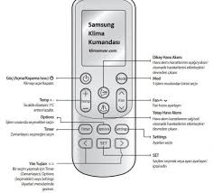 Ani ısı değişimlerine karşı korunmalıyız, aşırı soğuk ortamlara girmemek ve ya direkt. Samsung Klima Kumanda Isaretleri Klima Ve Kombi Servisi