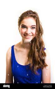 Cute teen girl modeling blue hi-res stock photography and images - Page 2 -  Alamy