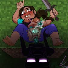 Rule34 - If it exists, there is porn of it  enderman, steve (minecraft)   6592734