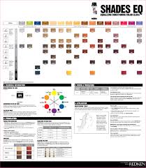 paul mitchell toner chart 60 prehensive redken shades eq