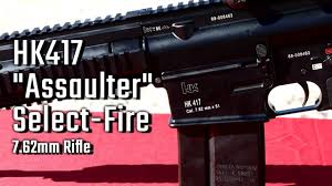 Heckler & koch hk417 (en); Hk417 Assaulter Full Auto 762mm Rifle Youtube