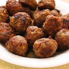 Low Carb Baked Greek Meatballs With Feta And Oregano Recipe Yummly Recipe Food Greek Recipes Greek Meatballs