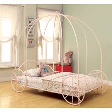 Today i'm showing you how to diy a canopy princess bed and how to hang it. Coaster Company Princess Pink Canopy Twin Bed Overstock 12218816