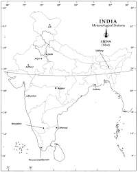 Class 9 Geography Map Work Chapter 4 Climate Learn Cbse Https Www Learncbse In Class 9 Geography Map Work Chapter 4 Geography Map India World Map Map