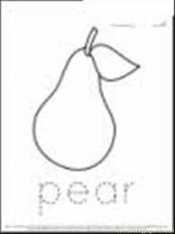 Print pear coloring page (color). Freecoloringpage Pear Coloring Page For Kids Free Pears Printable Coloring Pages Online For Kids Coloringpages101 Com Coloring Pages For Kids