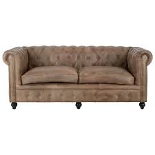 Buy leather sofa sets at best price. Chiara 3 Seater Light Brown Real Leather Sofa Designer Sofas 4u