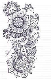 Maybe you would like to learn more about one of these? Simple Flower Simple Henna Designs On Paper