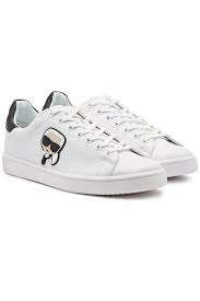 Karl Ikonik Leather Sneakers