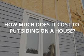 Actual costs will depend on job size, conditions, and options. How Much Does It Cost To Put Siding On A House