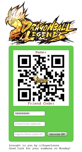 Dragon ball legends can be played with ai or. Reverse Engineering Qr Code Dragonballlegends