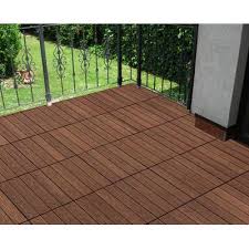 Types of stone flooring tile include marble, granite, and sandstone (among literally dozens of others). Paving Decking Supplies Wido 3 X 9 Pack Wooden Deck Floor Tiles Decking Garden Wood Terrace Flooring Garden Patio Zabbaan Com