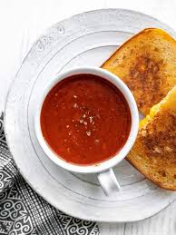 Pour half cup heavy cream to a bowl and stir in some soup. Tomato Herb Soup From Scratch Quick Easy Budget Bytes