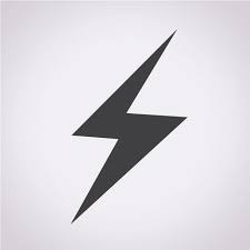 Lightning Icon Symbol Sign Vector Icons Illustration Icon Harry Potter Icons
