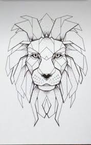 Geometric Lion Drawing Pesquisa Google More Pittura E Disegno Fotografia Di Paesaggi Idee Per Disegnare