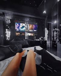 Rate This Netflix Chill Setup 10 Dream Home Design Home Room Design Black Bedroom Design
