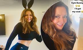 500,000 children supported during lockdown. Carol Vorderman 60 Showcases Her Incredible Physique In Workout Gear And Bunny Ears For Easter Daily Mail Online