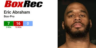 BoxRec: Eric Abraham