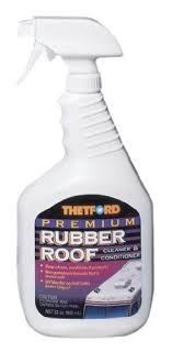 Extends roof life by cleaning away road grime and tree sap. Thetford Premium Rubber Roof Cleaner Amp Conditioner 1 Gallon Conditioner Aluminum Roof Cleaners