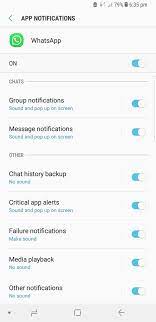 Messages allows you to archive conversations so that you can hide them from the home screen without having to delete them permanently. How To Hide Whatsapp Message Content From Notifica Samsung Members