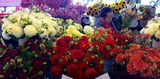 The market sprawls across several city blocks as you stroll pike place market's main arcade you'll see long stretches of gorgeous flower bouquets. Hd Wallpaper United States Seattle Pike Place Market Dahlia Flowers Wallpaper Flare