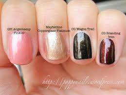 I love the way this looks with the matte top coat! Essie Matte About You Poppynails