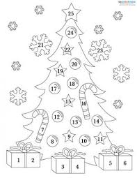 Here, try coloring in these free calendars. Free Printable Advent Calendars For Kids Lovetoknow