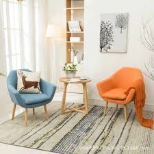 Wholesale Balcony Three Piece Set Of Tables And Chairs Modern Simple Bedroom Living Room Small Sofa Nordi Simple Bedroom Retro Dining Chairs Small Living Rooms