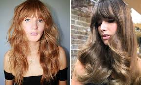 Hairstyles with full bangs and long hair are not lacking, offers them in mahogany red biguine paris for the winter collection. 21 Ways To Wear Long Hair With Bangs Stayglam