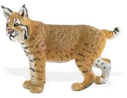Bobcat Toy Figurine Miniature Replica North American Animals North American Wildlife Lps Littlest Pet Shop
