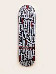 45 Beautiful Examples Of Blackletter And Gothic Calligraphy Diseno Custom Skateboards Calligraphy Art Calligraphy