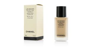 Chanel Les Beiges Teint Belle Mine Naturelle Spf 25 Chanel Les Beiges Healthy Glow Foundation Spf 25 No 32 Rose 30ml Makeup Cosmetics Glow Foundation Makeup Cosmetics Bottle Packaging