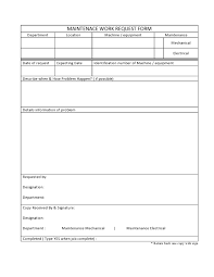 Vehicle owners must keep a record of car repairs and maintenance. Excel Machine Maintenance Report Format Computer Maintenance Report Template 11 Templates Example Templates Example Preventive Maintenance Maintenance Checklist Hvac Maintenance Highline College Busn 216 Class Oscarlawalatalenon