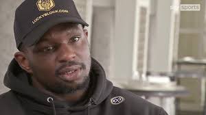 Dillian Whyte was left frustrated by what he felt was an 'illegal push' in  his defeat against Tyson Fury but insists he can come back strongly to  challenge for world titles again.