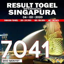 Hasil Result Singapura Pools 4 March 2020 Tips Online Jackpot Pool