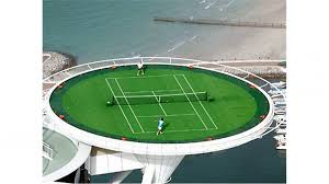 Tennis Court In Burj Al Arab Video Dailymotion