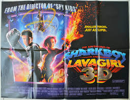 And they've had a kid. Adventures Of Sharkboy And Lavagirl The Original Cinema Movie Poster From Pastposters Com British Quad Posters And Us 1 Sheet Posters