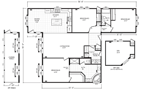 Triple Wide Floor Plans Mobile Homes