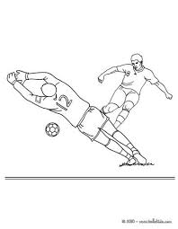 Soccer Player Scoring A Penalty Online Coloring Sports Coloring Pages Coloring Pages Soccer Players