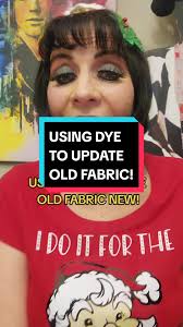 Using Dye to Make Fabric Look Old