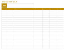 When you have to look after a lot of things at the same time the chances of risks and issues may also increase. 7 Issue Tracking Templates Word Excel Free Download