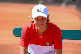 Age:17 years (15 may 2003). Fila Sponsors Leo Borg Son Of Tennis Legend Bjorn Borg Tennis Connected