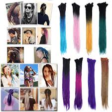 You can mix things up and change the color of the hair, then dyed dreads have become the latest fashion trend. Amazon Com Ombre Dreadlock Extensions Syntheic Dreadlocks Handmade Fake Dread Extension For Women Men Reggae Hip Hop Twist Crochet Braiding Long Single Ended Hair Black Yellow 24 Inch 15 Strands Beauty