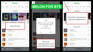 Melon For Android Melon For Bts